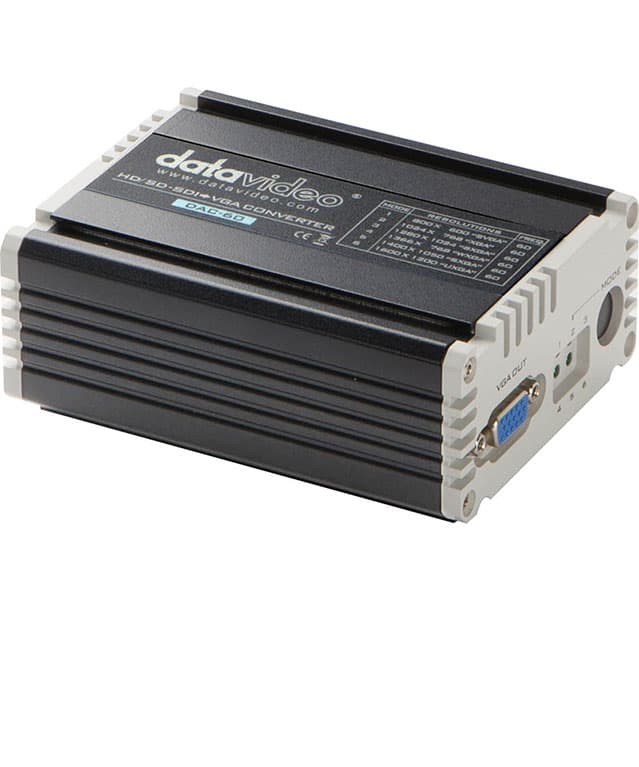 مبدل ویدئو SDI به VGA دیتاویدئو DAC-60 — تصویر ۱۰