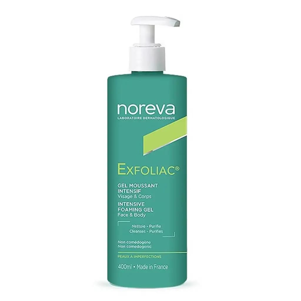 ژل شستشوی اکسفولیاک نوروا Noreva Exfoliac Intensive Foaming Gel