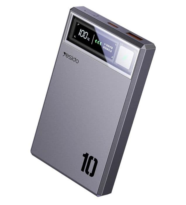 پاوربانک وایرلس 20W یسیدو مگ سیف مدل YP61 ظرفیت 10000 میلی آمپر ساعت — تصویر ۲