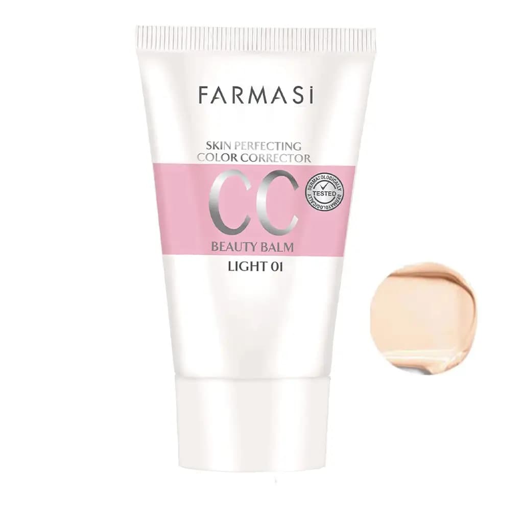 سی سی کرم فارماسی کد 01 CC CREAM LIGHT — تصویر ۳