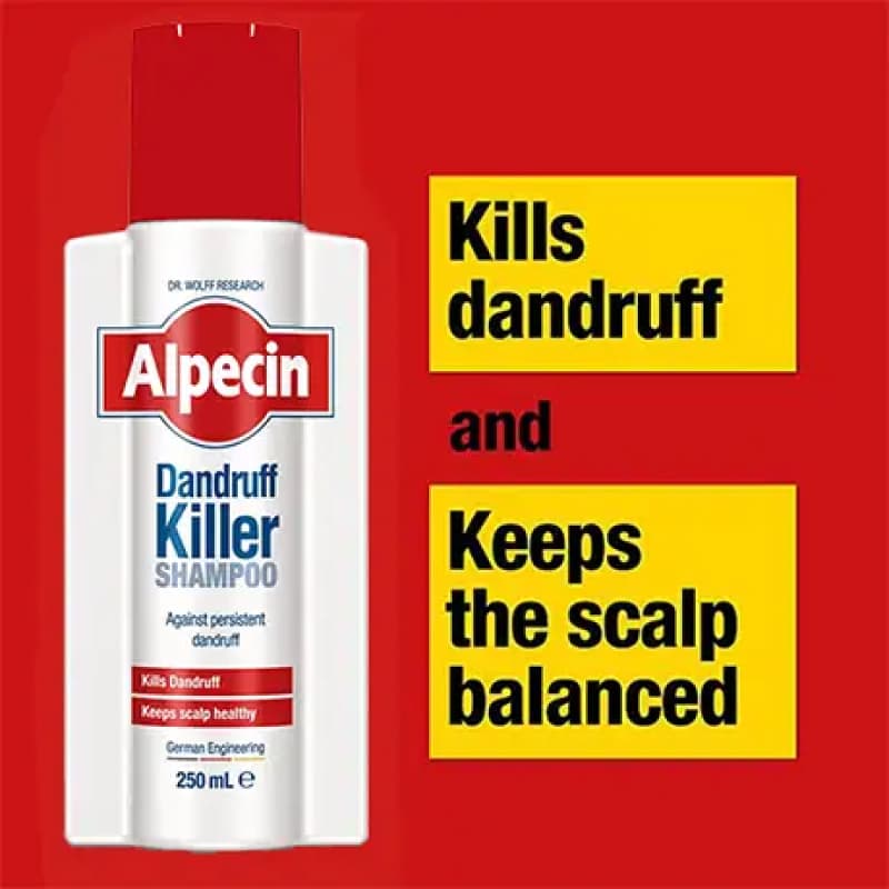 شامپو ضد شوره آلپسین Alpecin Dandruff Killer — تصویر ۸