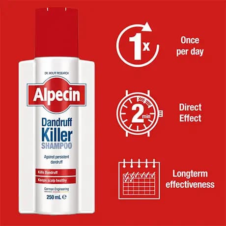 شامپو ضد شوره آلپسین Alpecin Dandruff Killer — تصویر ۳