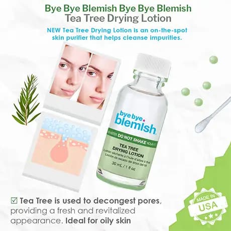 سرم چای سبز ضد جوش و ضد لک بای بای بلمیش bye bye blemish — تصویر ۳