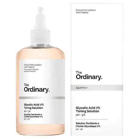 تونر گلیکولیک اسید 7% اوردینری the ordinary toning Glycolic Acid — تصویر ۳