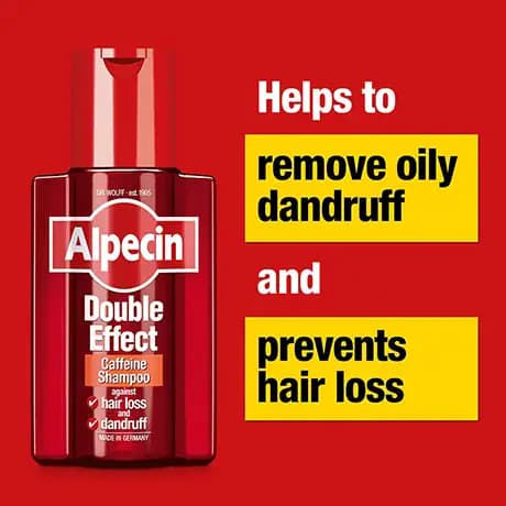 شامپو دابل افکت آلپسین ضد ریزش و ضد شوره Alpecin Double Effect — تصویر ۸