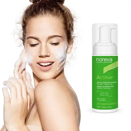 فوم شستشوی نوروا اکتی پور noreva Actipur DERMO-CLEANSING FOAM — تصویر ۵