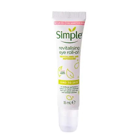 دور چشم سیمپل رولی SIMPLE revitalising eye roll-on