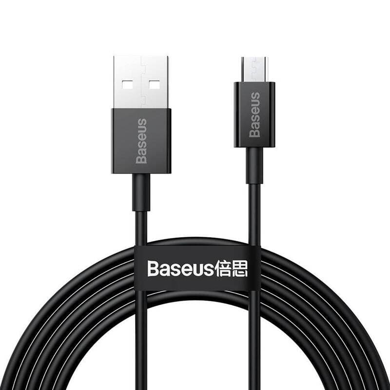 کابل شارژ و دیتا micro-USB برند باسئوس مدل CAMYS-A 2A طول 2 متر