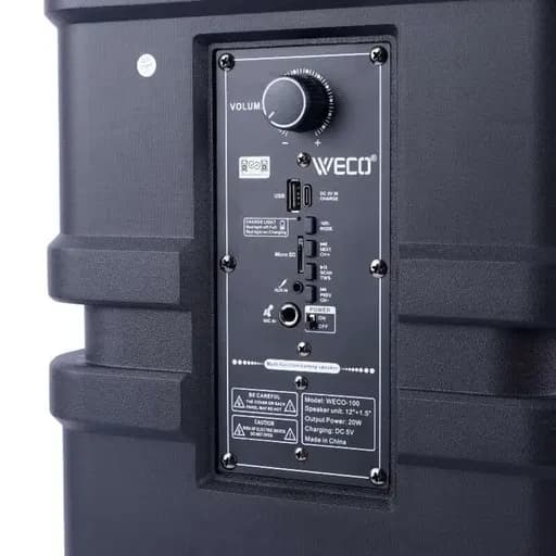 اسپیکر ویکو WeS100 Singel 12 inch — تصویر ۸