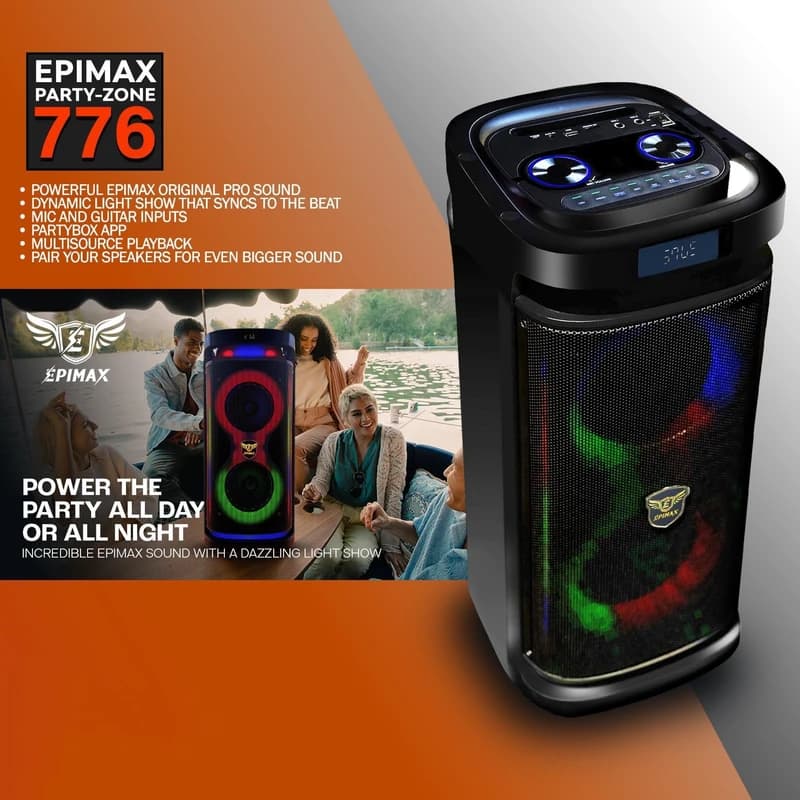 اسپیکر قابل حمل EPIMAX مدل ES776 — تصویر ۱۲