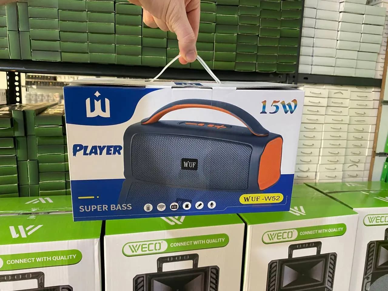 اسپیکر همراه برند WUF W52