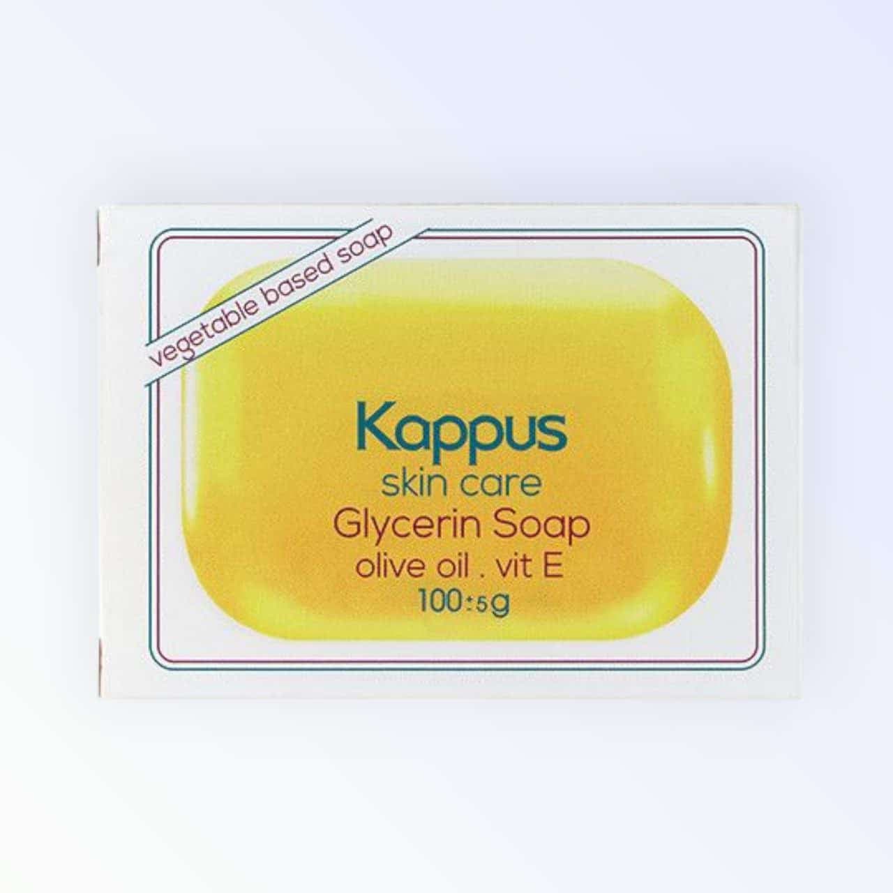 صابون شفاف گلیسیرین کاپوس 100گرم Kappus Transparent Glycerin Soap — تصویر ۷