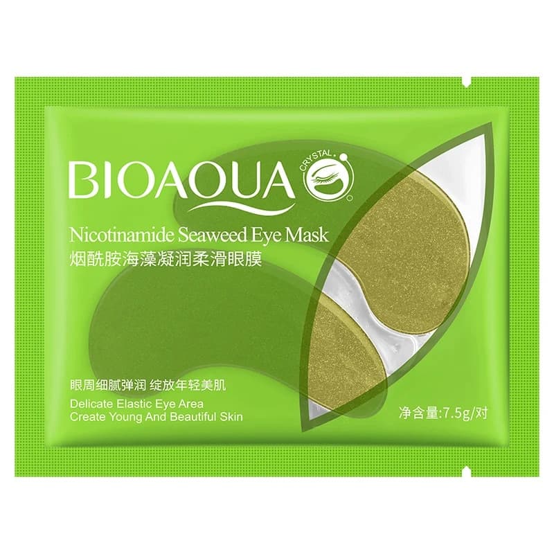 ماسک چشم جلبک و نیکوتینامید بیوآکوا 7.5گرم BIOAQUA Nicotinamid Sseaweed Eye Mask