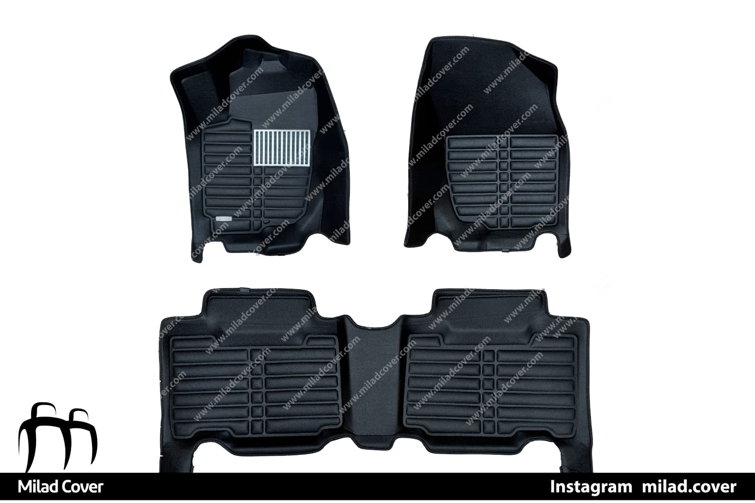 کفپوش پنج بعدی تویوتا رافور – RAV 4 رنگ مشکی وارداتی — تصویر ۲