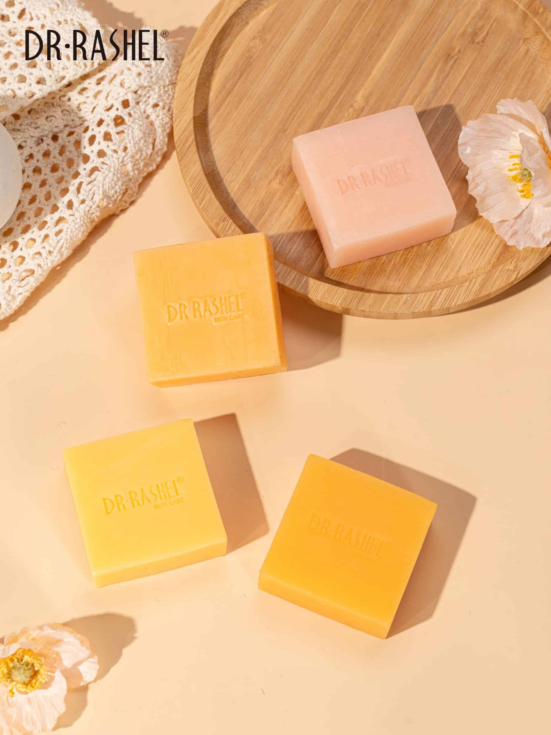 صابون کوجیک اسید و کلاژن دکتر راشل 100گرم DR.RASHEL Kojic Acid & Collagen Soap — تصویر ۱۲
