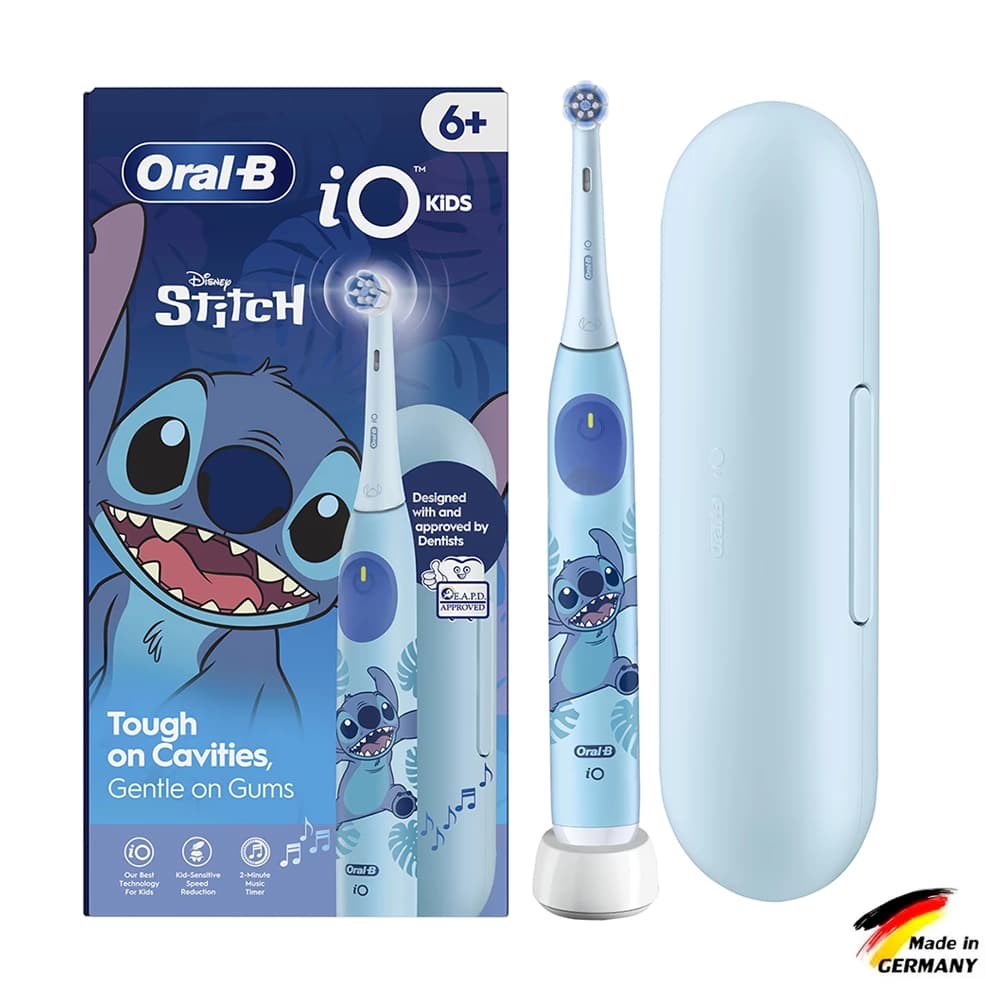 مسواک برقی اورال بی نسل io مدل (Stitch) IO kids — تصویر ۲