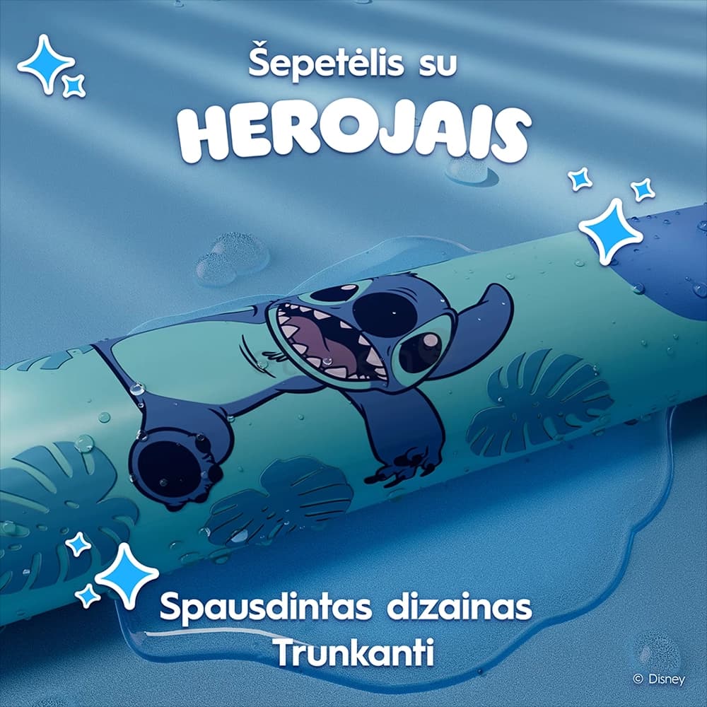 مسواک برقی اورال بی نسل io مدل (Stitch) IO kids — تصویر ۷