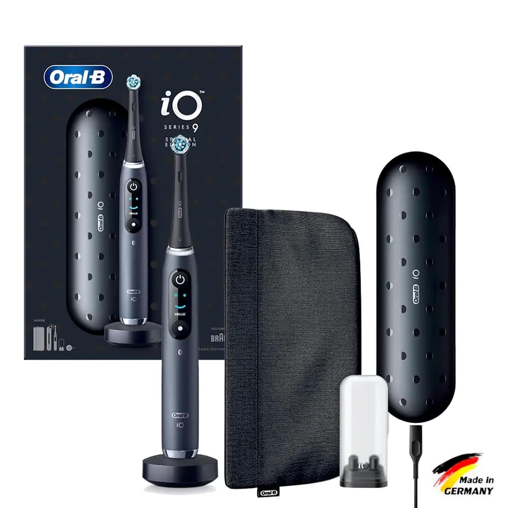 مسواک برقی اورال بی سری ۹ مدل (black onyx) IO9 LUXE EDITION — تصویر ۲