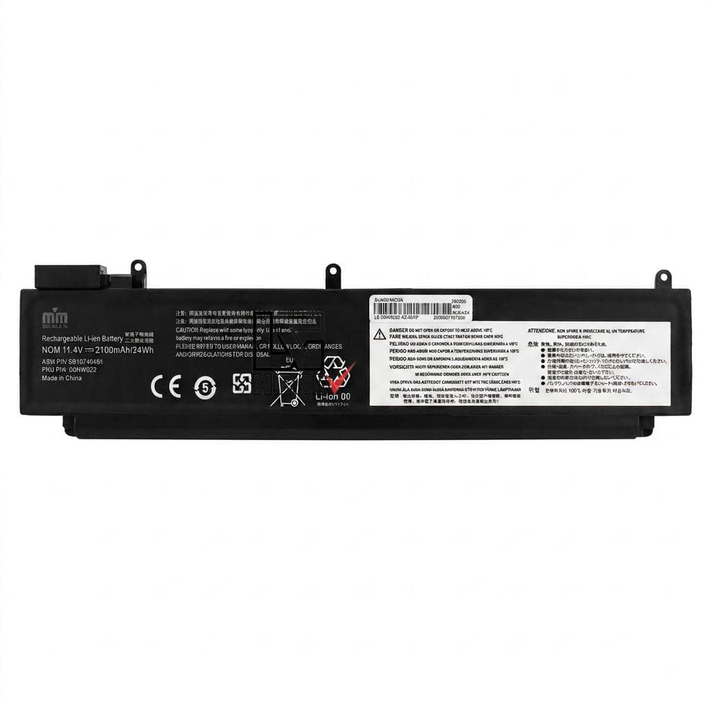 باتری لپ تاپ Lenovo ThinkPad T460s مدل 00HW022