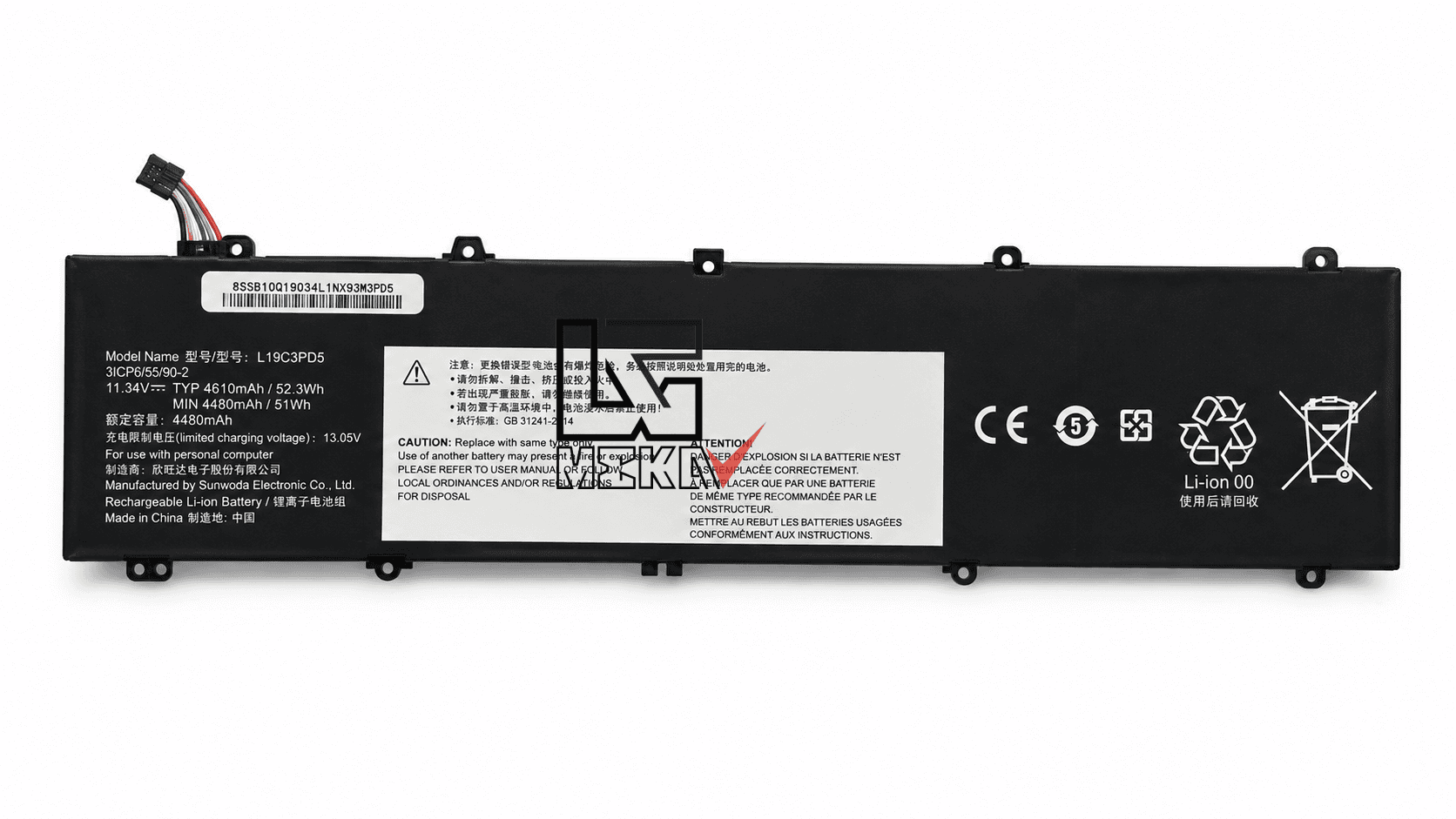 باتری لپ تاپ لنوو Pn: L19c3pd5) Lenovo Thinkpad E14 E15 )