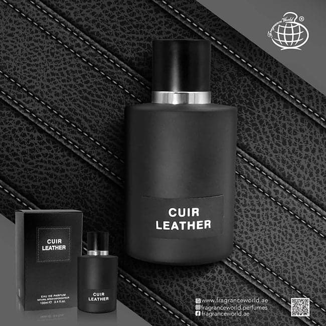 عطر ادکلن مردانه تام فورد امبر لدر شرکتی فرگرانس ورد (Fragrance World Tom Ford Ombré Leather)