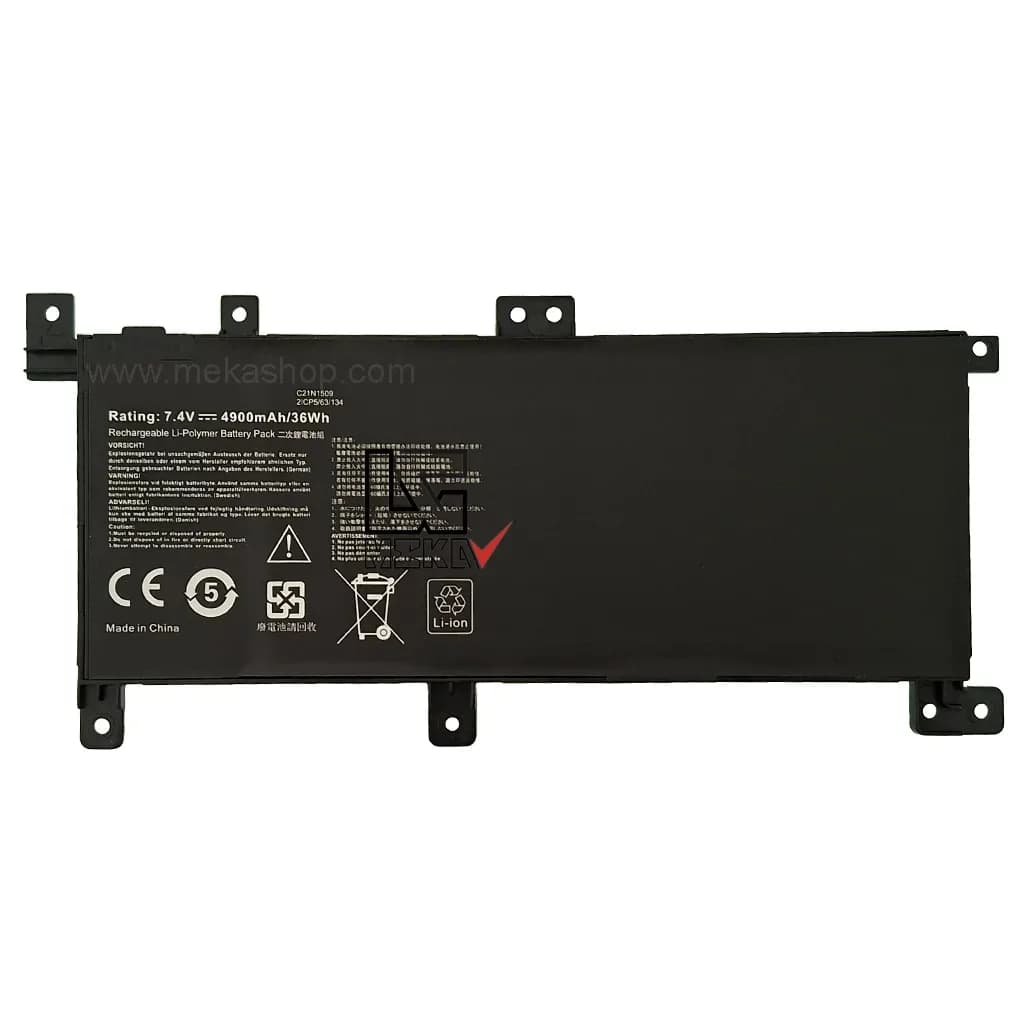 باتری لپ تاپ ایسوس Pn: C21N1509) Asus X556 2Cells)