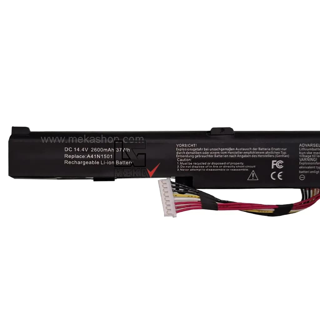 باتری لپ تاپ ایسوس Pn: A41N1501) Asus N552 4Sells) — تصویر ۶