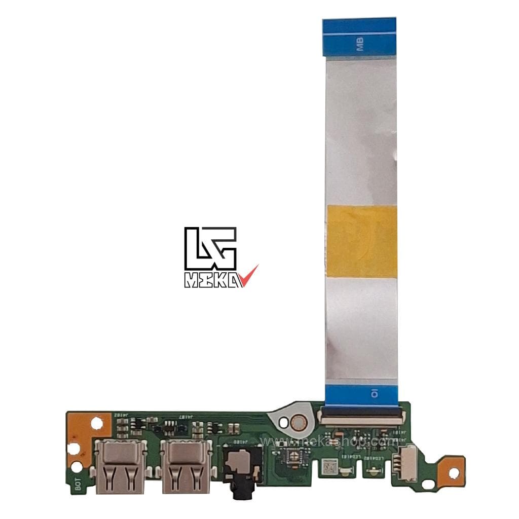 برد یو اس بی و هدفون لپ تاپ ایسوس USB Board Asus X415EA IO_BD REV 2.0 کارکرده
