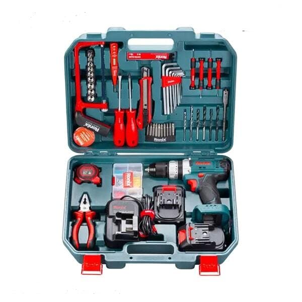 کیت شارژی 20 ولت 53 پارچه رونیکس مدل RS-8620