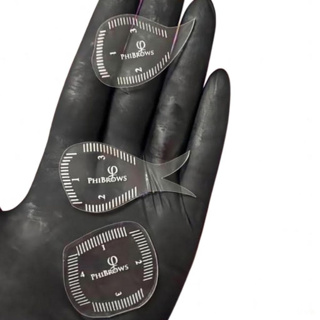 شابلون ماهی میکروبلیدینگ ابرو کد M816