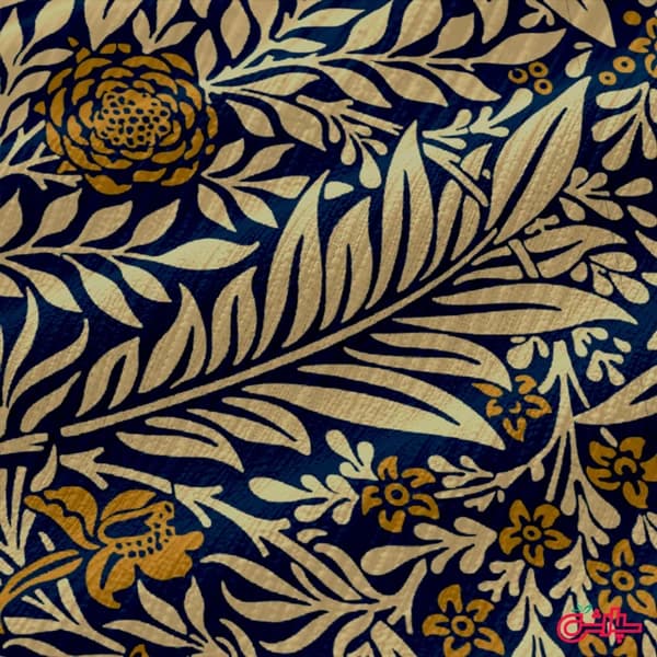روتختی سلطنتی مدل Royal golden – مخمل ابریشم (376) — تصویر ۱۲