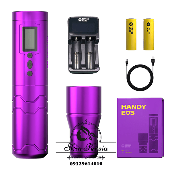 دستگاه تتو handy e03 شارژی اصل تتولندی کد M806
