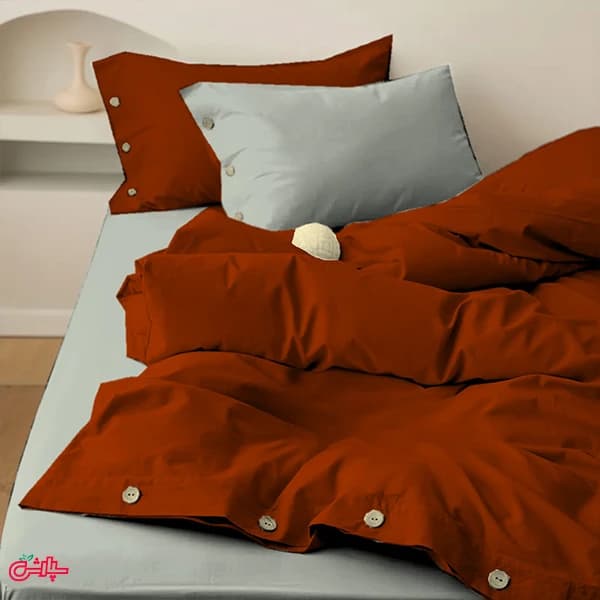 روتختی کاوری ساده آجری طوسی پرایم – لینن — تصویر ۵