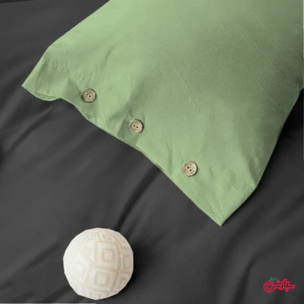سرویس کاوری ساده سبز نوک مدادی پرایم – لینن — تصویر ۱۱