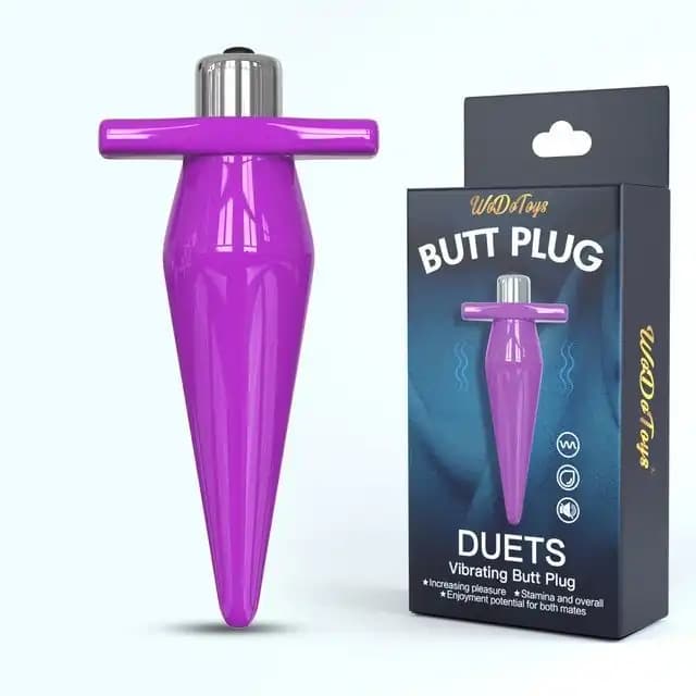 بات پلاگ سیلیکونی مخروطی ویبره‌دار Wild Toys – پایه ایمن LED با ویبره قدرتمند — تصویر ۵