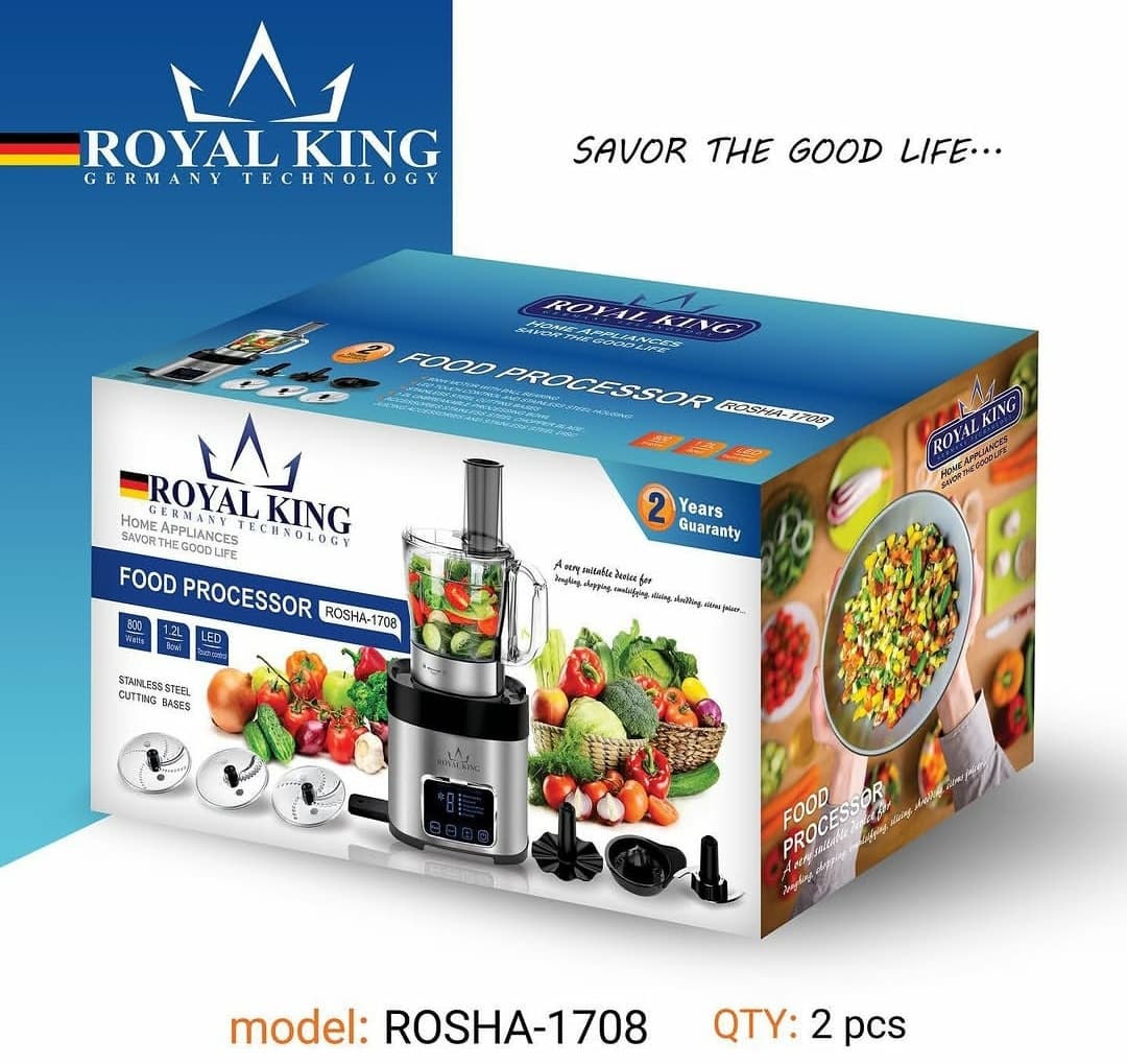 غذاساز چند کاره رویال کینگ مدل ROSHA-1708
