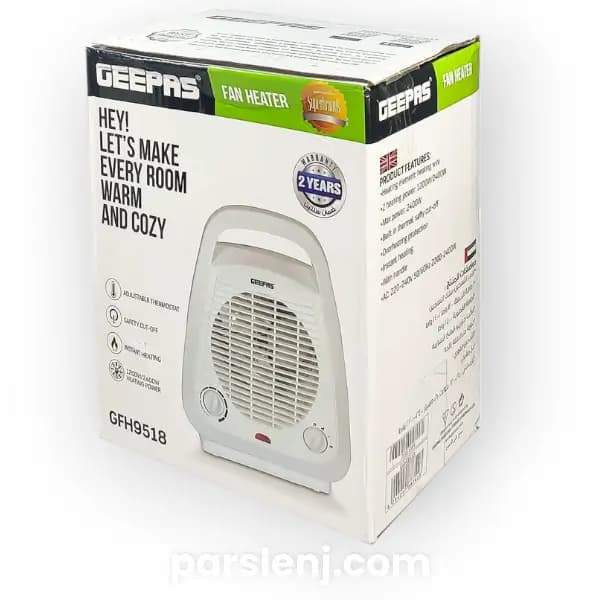 بخاری و هیتر فن دار جیپاس مدل GFH9518 — تصویر ۱۲
