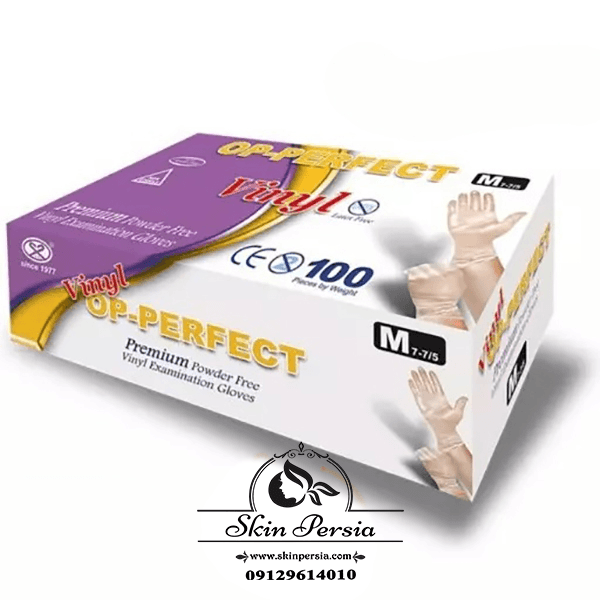 دستکش وینیل بسته ۱۰۰ عددی کد M643 — تصویر ۳