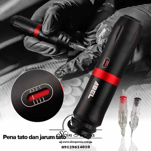 دستگاه تاتو ابل able (5max) اصل سری تتولندی با کارت گارانتی کد M416 — تصویر ۹