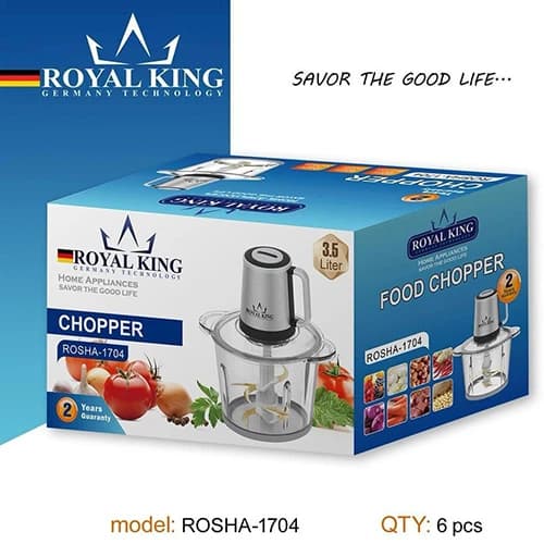 خردکن رویال کینگ 3/5 لیتری مدل ROSHA 1704 — تصویر ۴