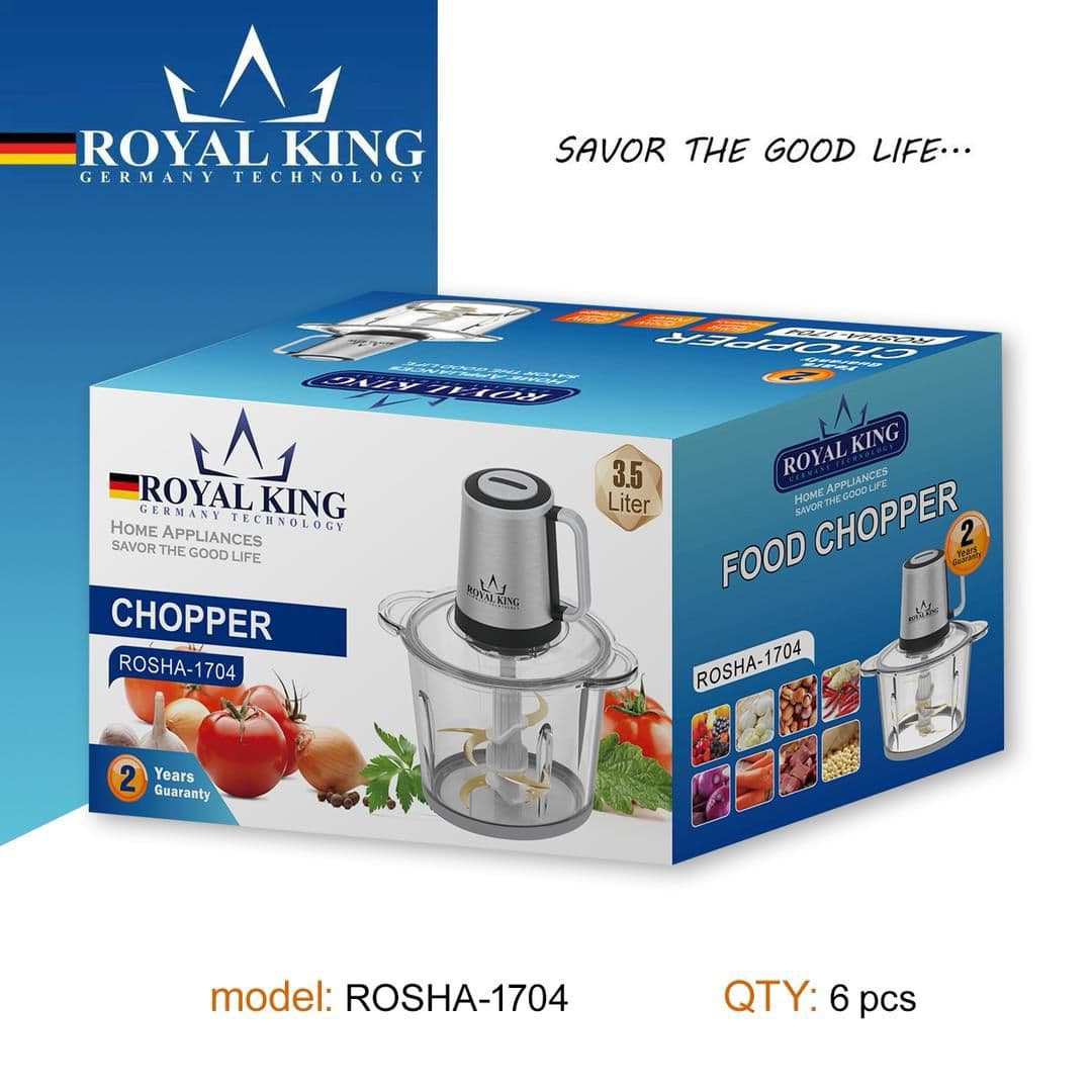 خردکن رویال کینگ 3/5 لیتری مدل ROSHA 1704 — تصویر ۳