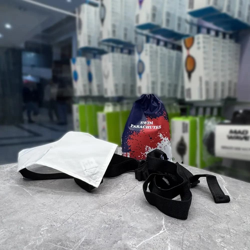 پاراشووت( چتر مقاومتی) شنا آکوا اسپرت مدل aqua35*35 — تصویر ۱۲