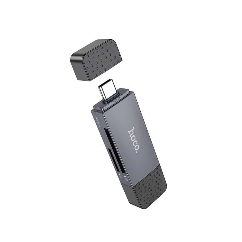 کارت‌خوان ( رم ریدر ) هوکو مدل HB45 2IN1 USB2.0 — تصویر ۱۲