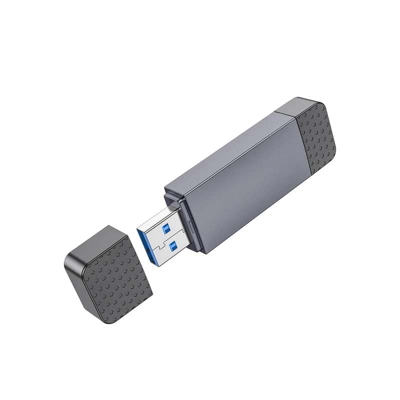 کارت‌خوان ( رم ریدر ) هوکو مدل HB45 2IN1 USB2.0 — تصویر ۸