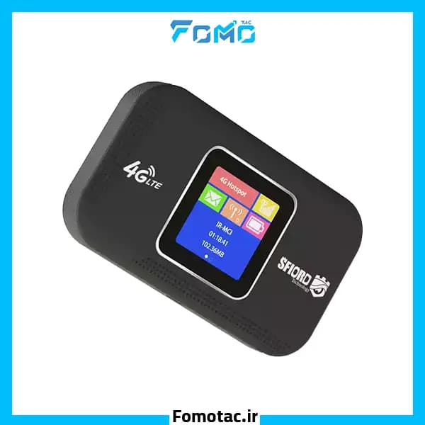 مودم جیبی ۴G LTE اسفیورد(Sfiord) مدل M750 – شارژدهی 12 ساعته — تصویر ۲