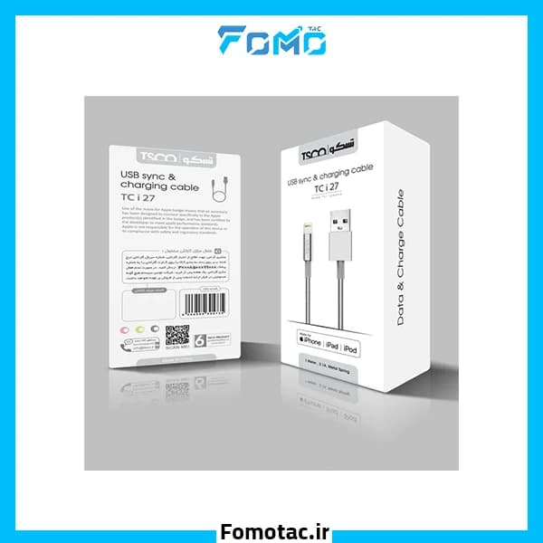 کابل فست شارژ لایتنینگ تسکو(Tsco) مدل TC i 27 — تصویر ۵
