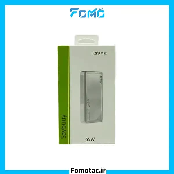 پاوربانک 20000MAh سی‌بای(Saybuuy) مدل P2PD Max – با توان 65W — تصویر ۱۱