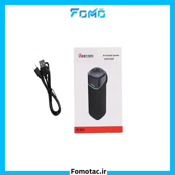 اسپیکر بلوتوثی بیکارو(Beecaro) مدل GF-403 — تصویر ۷