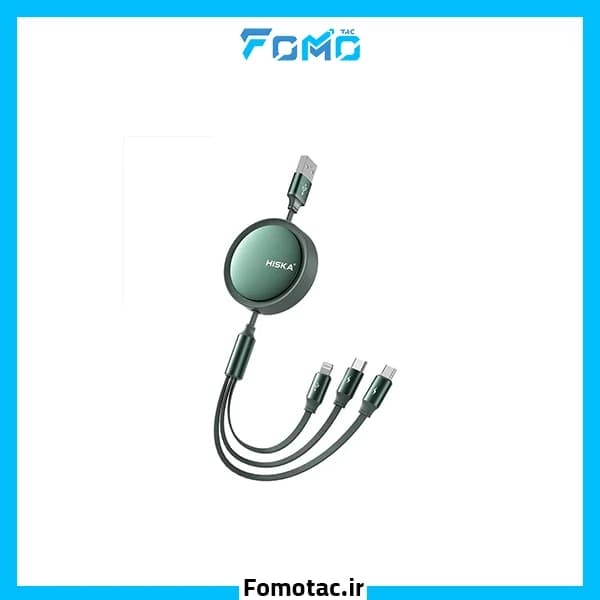 کابل سه سر هیسکا(Hiska) مدل LX-10