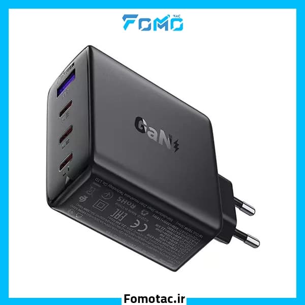 شارژر دیواری100W GaN ایس فست(ACEFAST) _ 4 پورت — تصویر ۳